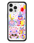 Wildflower iPhone case 15 Pro Max Clown Around Red Cute