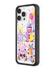 Wildflower iPhone case 15 Pro Max Clown Around Red Cute
