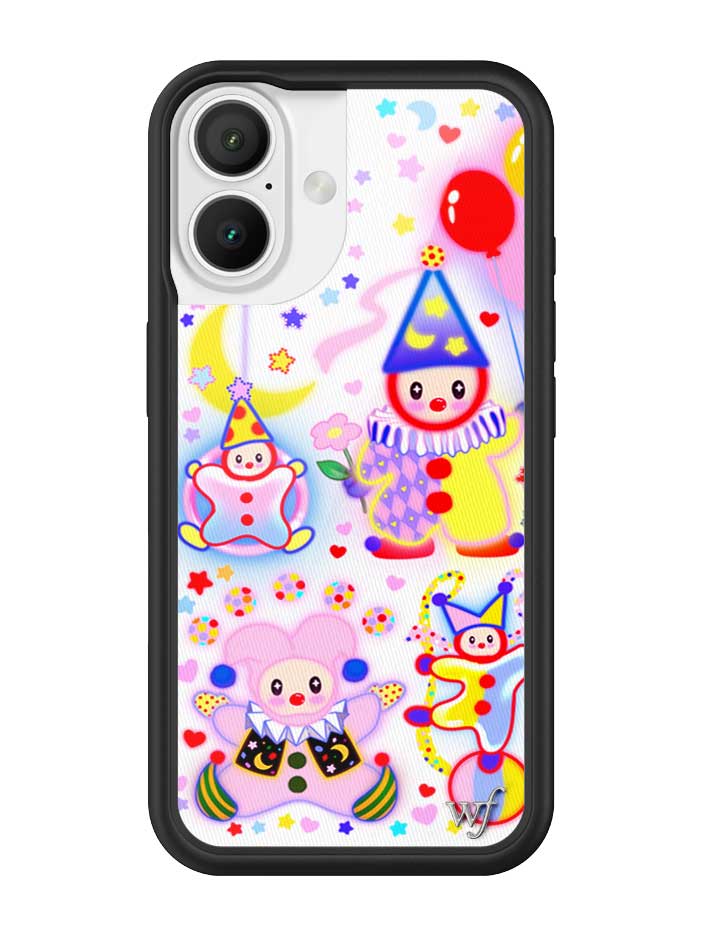 Wildflower iPhone case 16 Clown Around Red Cute
