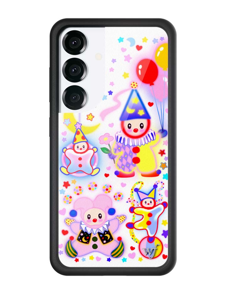 Wildflower Galaxy S25 case Clown Around Red Cute