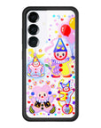 Wildflower Galaxy S25 case Clown Around Red Cute