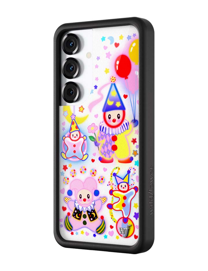 Wildflower Galaxy S25 case Clown Around Red Cute
