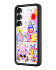 Wildflower Galaxy S25 case Clown Around Red Cute