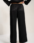 Be Idle - Drawstring Pant - Black -