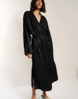 Be Idle - The Long Robe - Black -