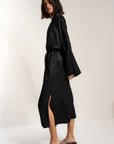 Be Idle - The Long Robe - Black -