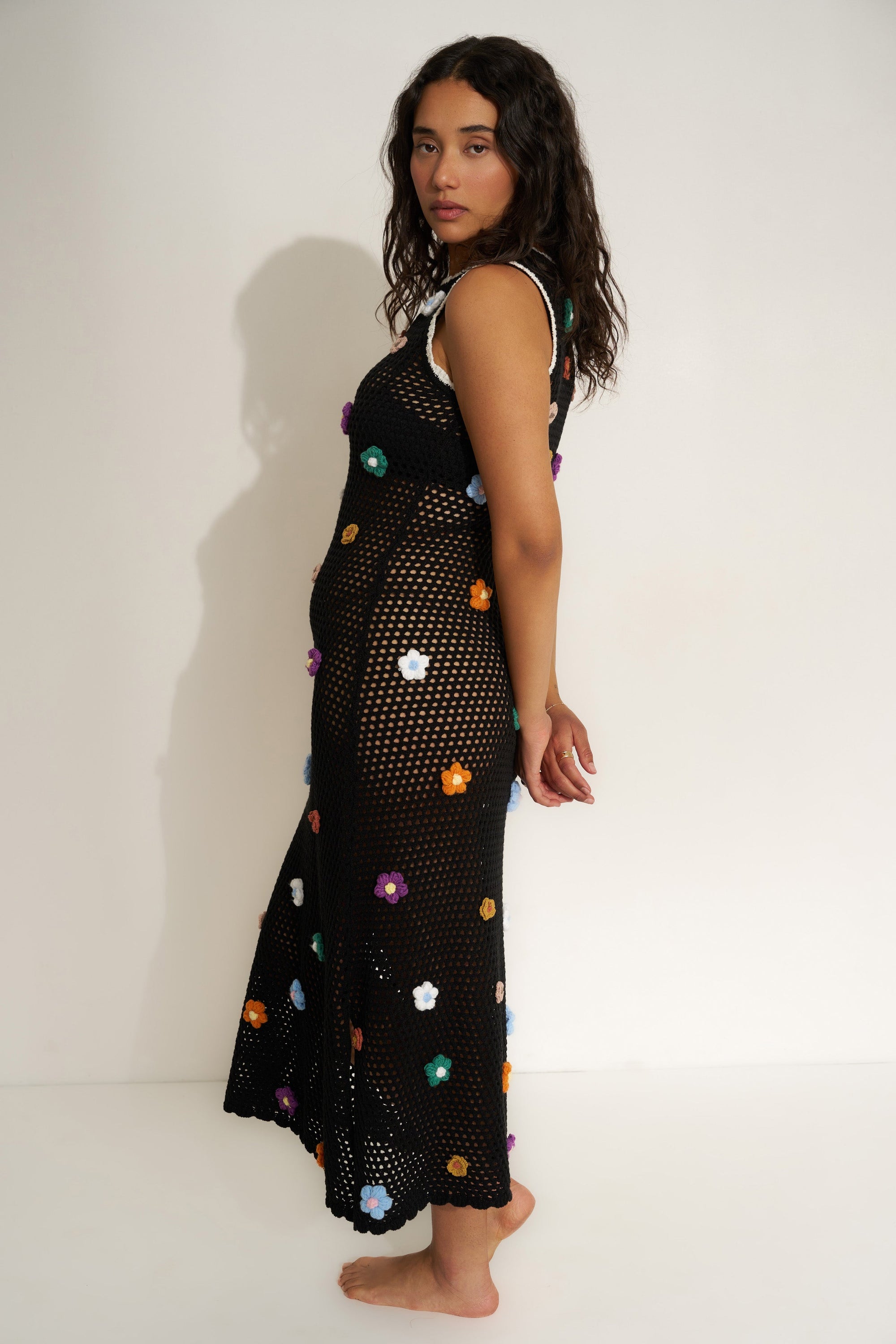 Callahan Knitwear - Flor Maxi - Black -