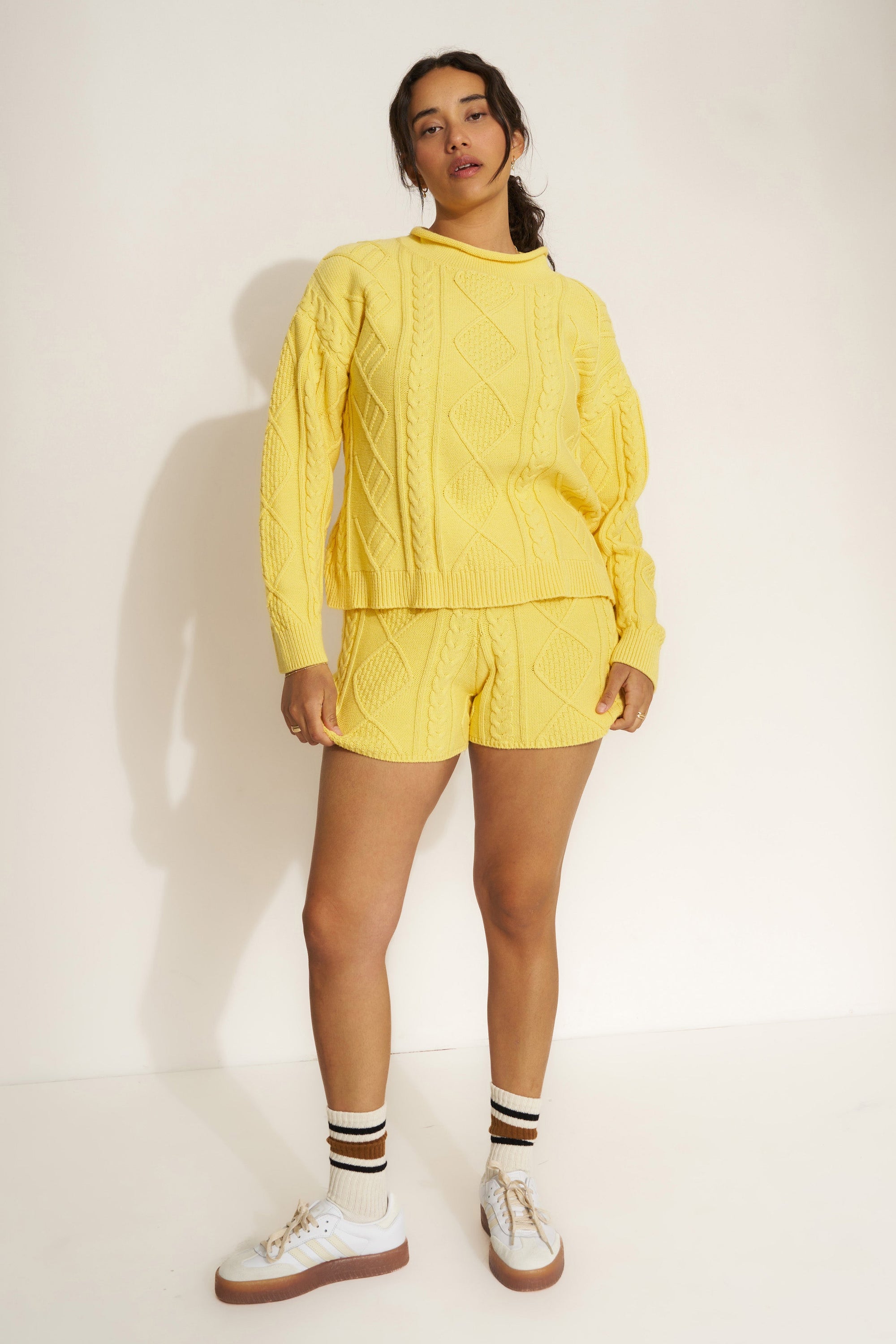 Callahan Knitwear - Iris Short - Butter -