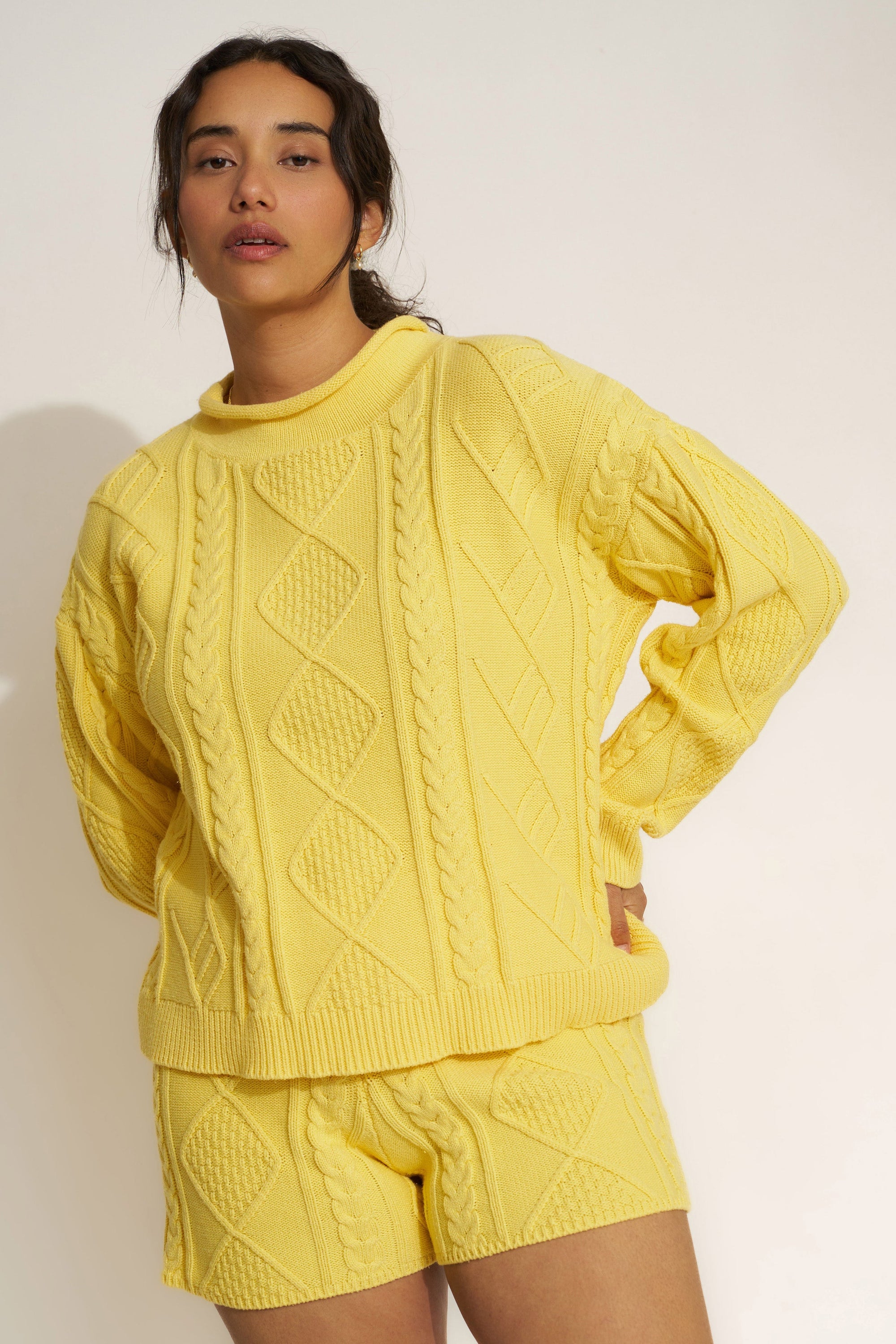 Callahan Knitwear - Daria Sweater - Butter -
