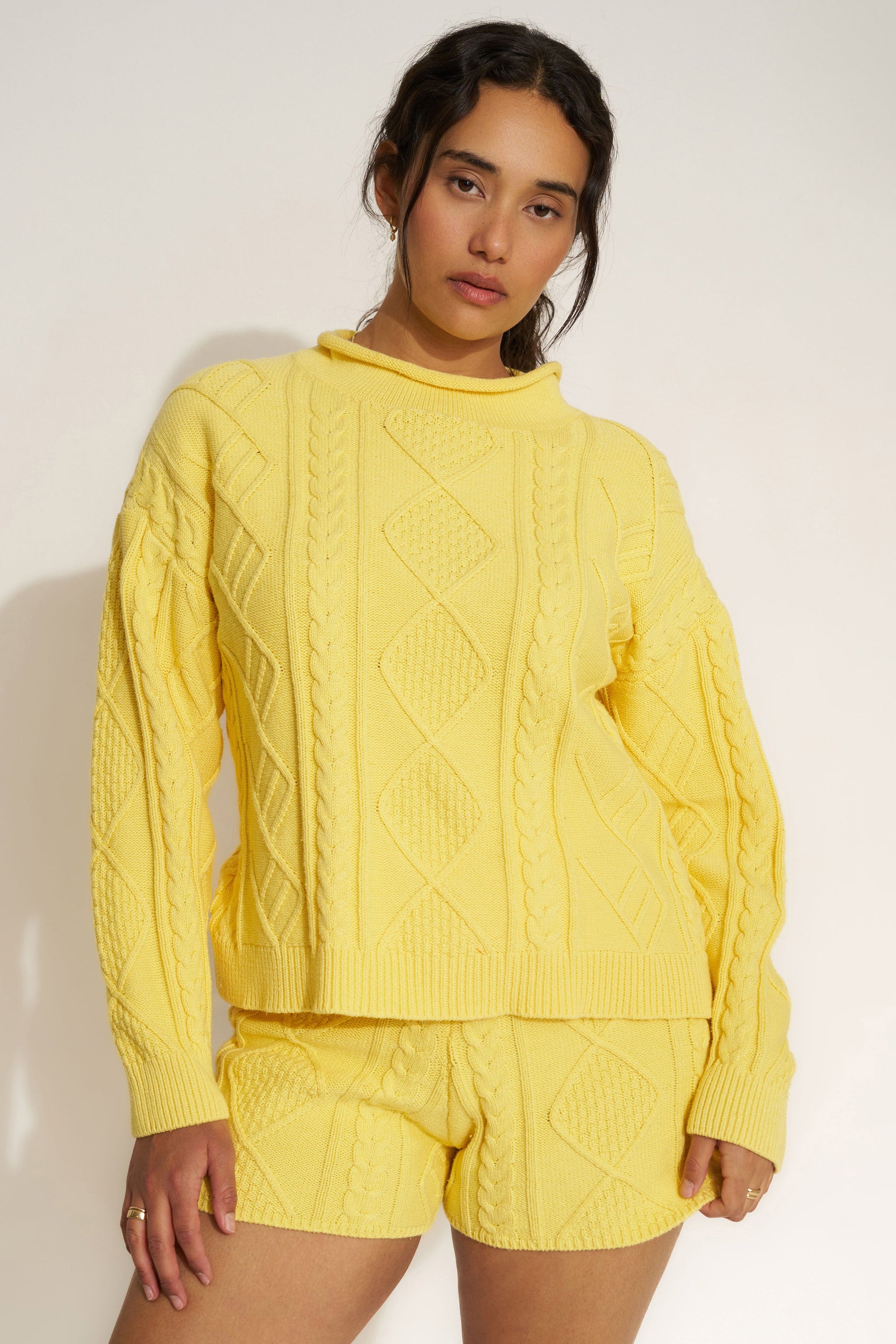 Callahan Knitwear - Iris Short - Butter -