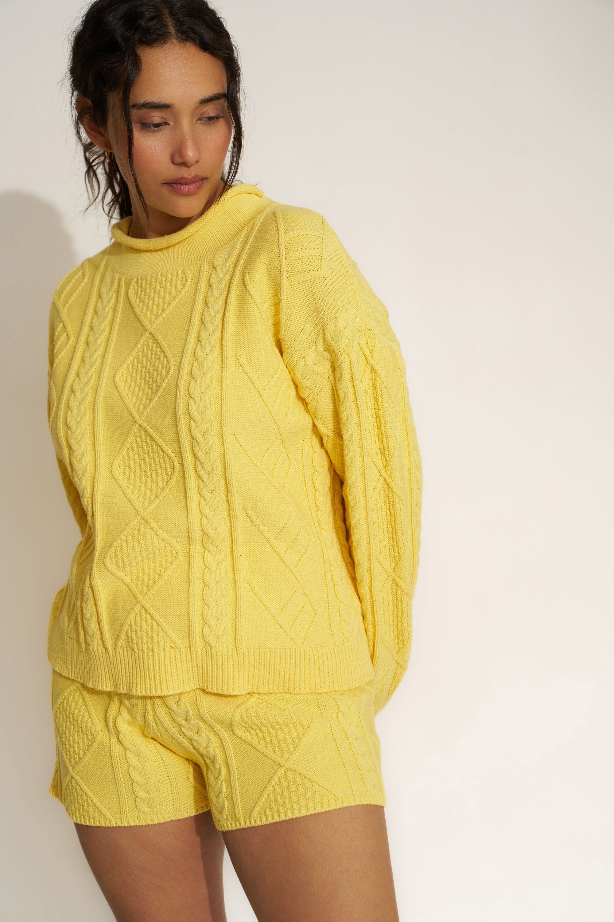 Callahan Knitwear - Iris Short - Butter -