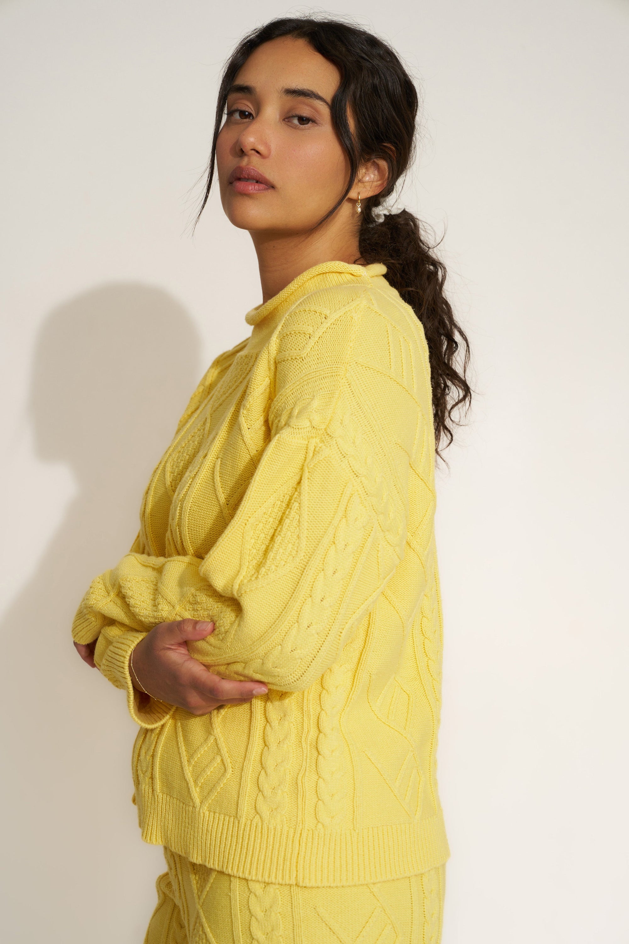 Callahan Knitwear - Daria Sweater - Butter -