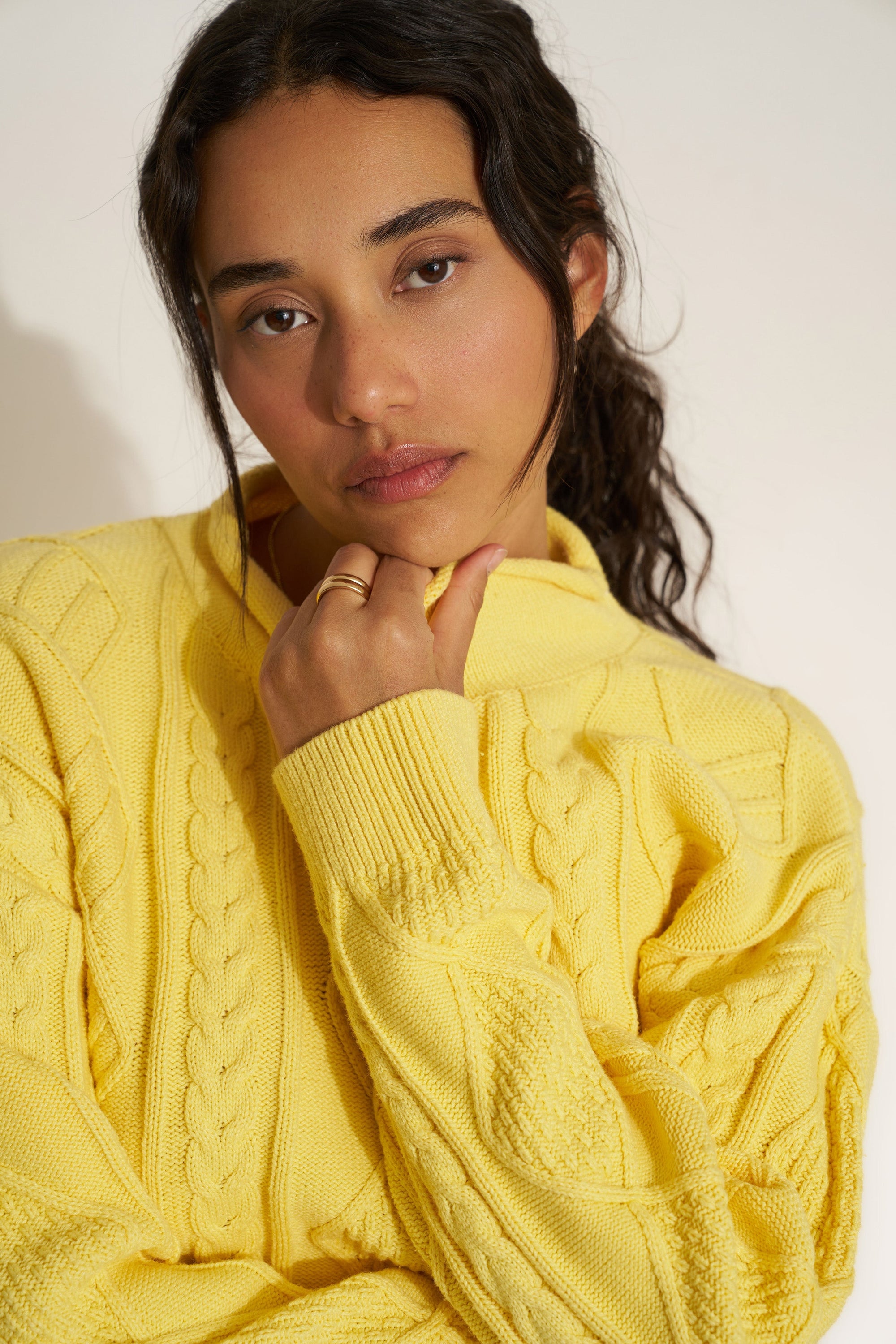 Callahan Knitwear - Iris Short - Butter -