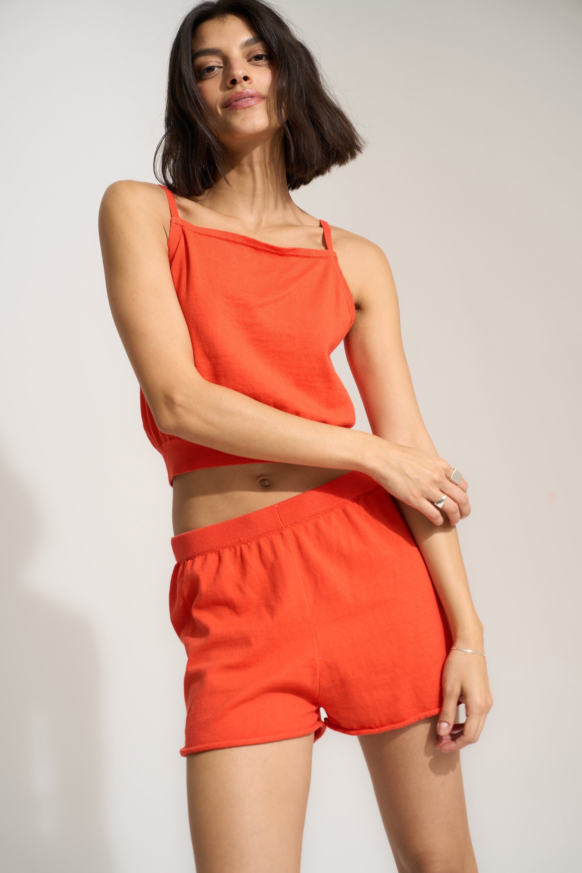 Callahan Knitwear - The Short - Tomato -