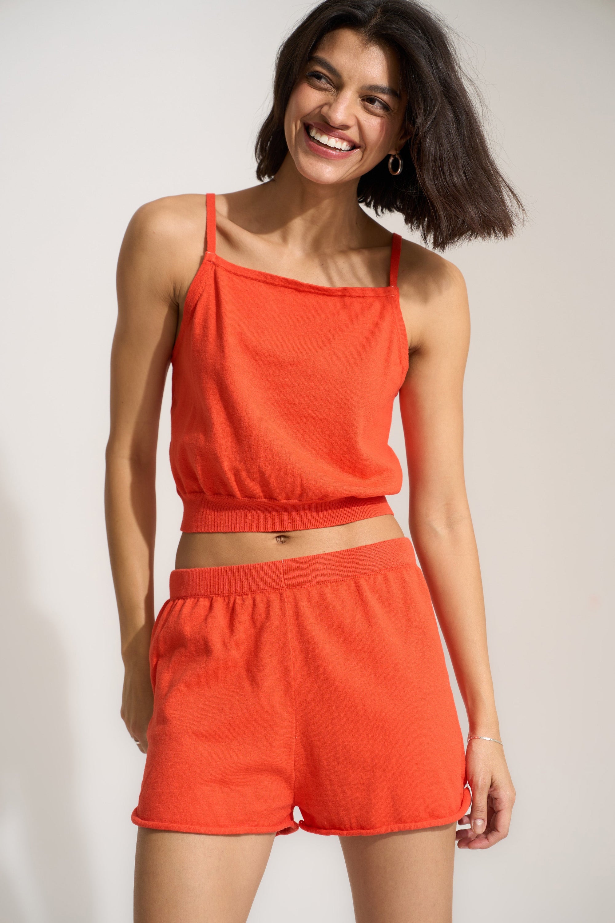 Callahan Knitwear - The Short - Tomato -