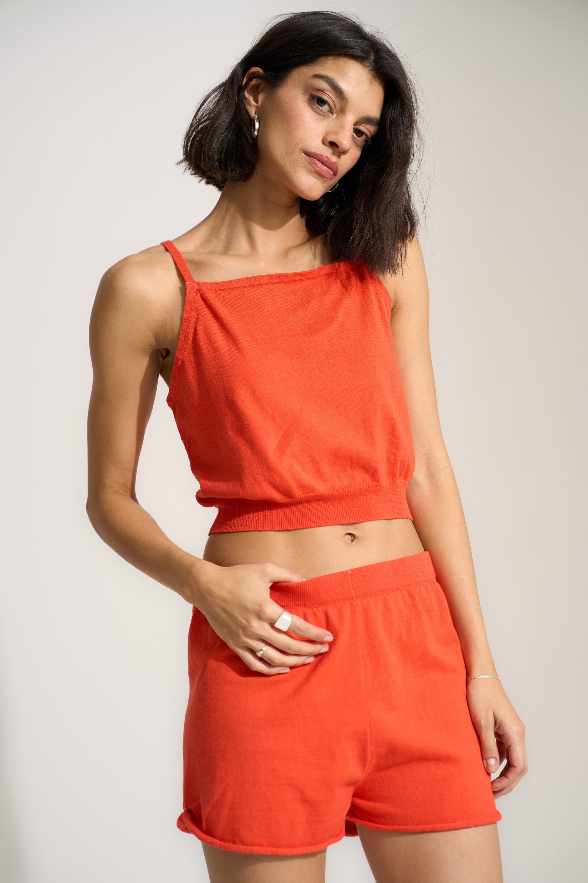 Callahan Knitwear - The Tank - Tomato -