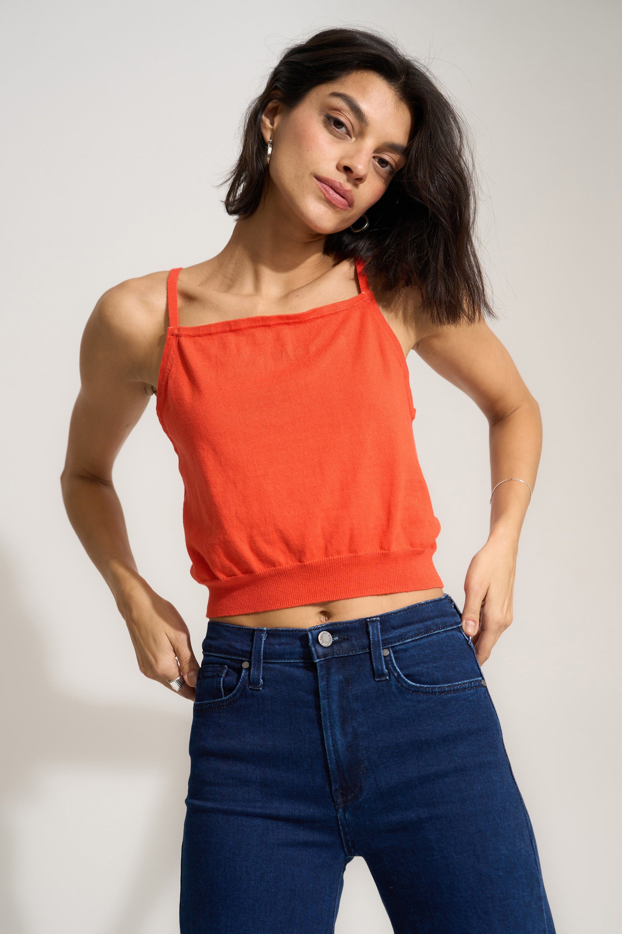 Callahan Knitwear - The Tank - Tomato -