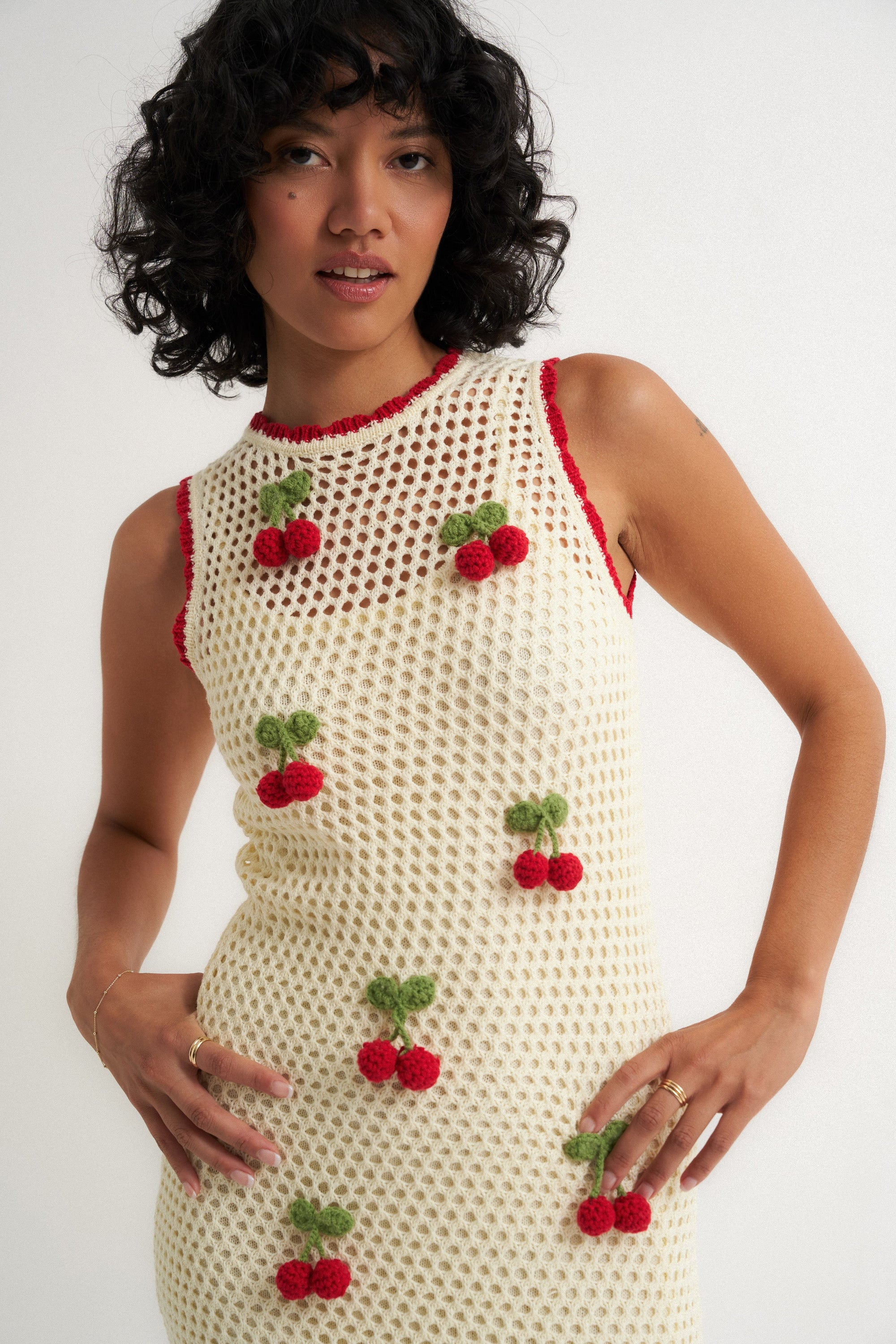 Callahan Knitwear - Flor Cherry Maxi -