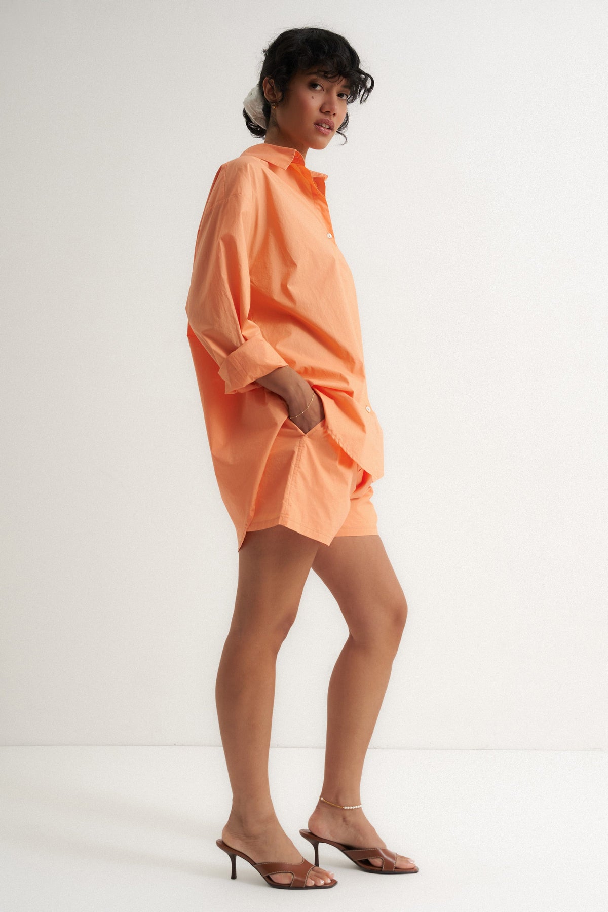Offe The Poplin Boxer Short - Peach – offe market