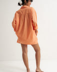 Be Idle - The Poplin Boxer Short - Peach -