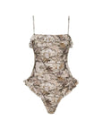 Montce - Camo Jacelyn Ruffle One-Piece -