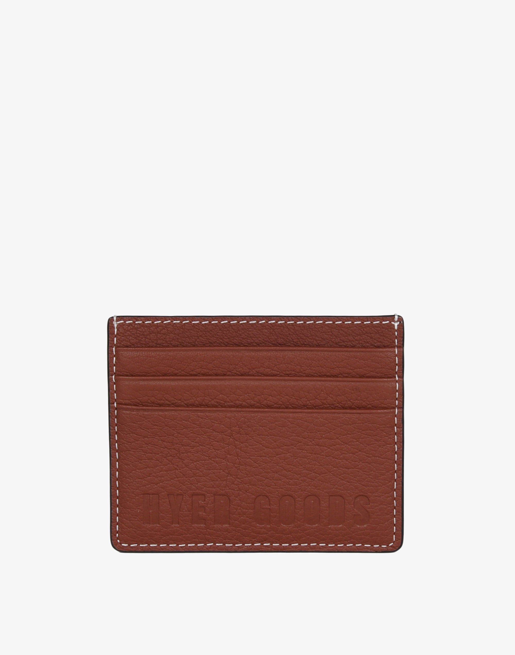 Luxe Card Wallet - Saddle Brown