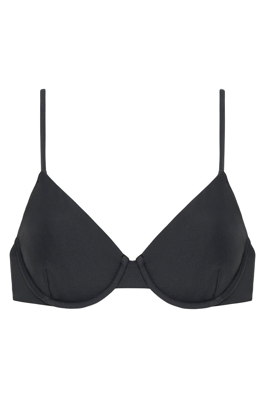 Montce - Charcoal Dainty Bikini Top -