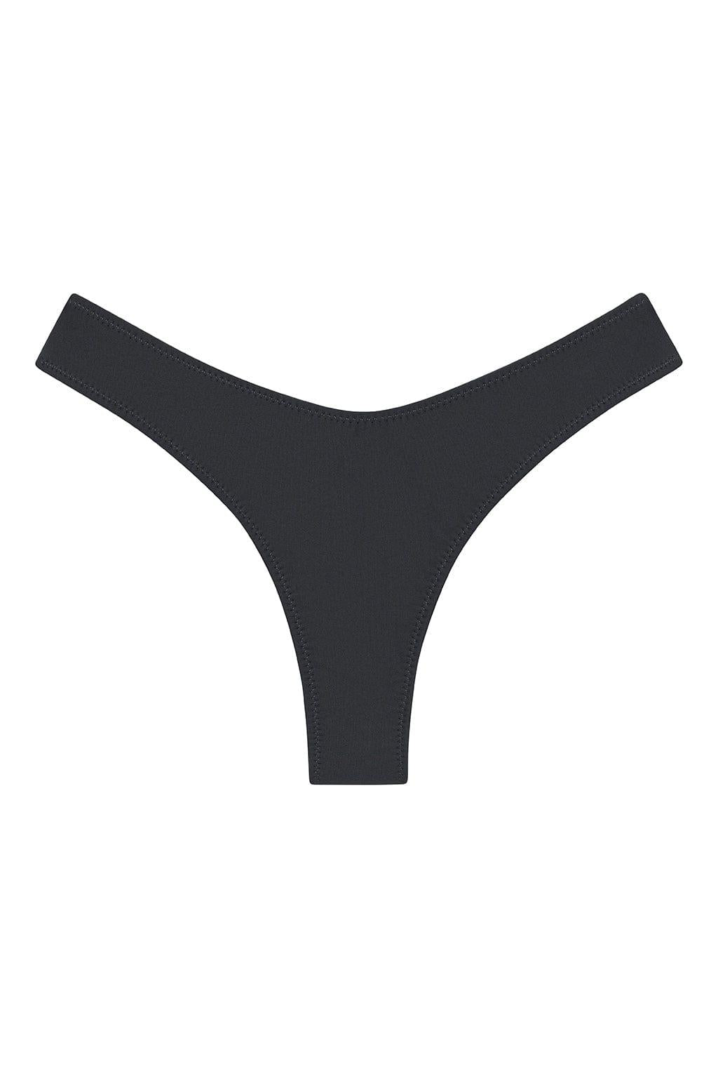 Montce - Charcoal Added Coverage Lulu Bikini Bottom -