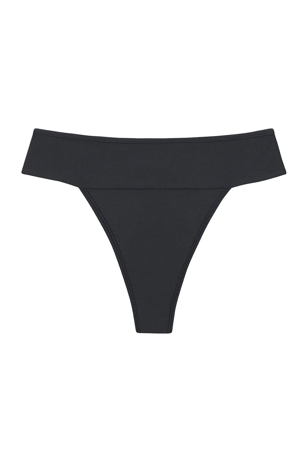 Montce - Charcoal Tamarindo Binded Bikini Bottom -