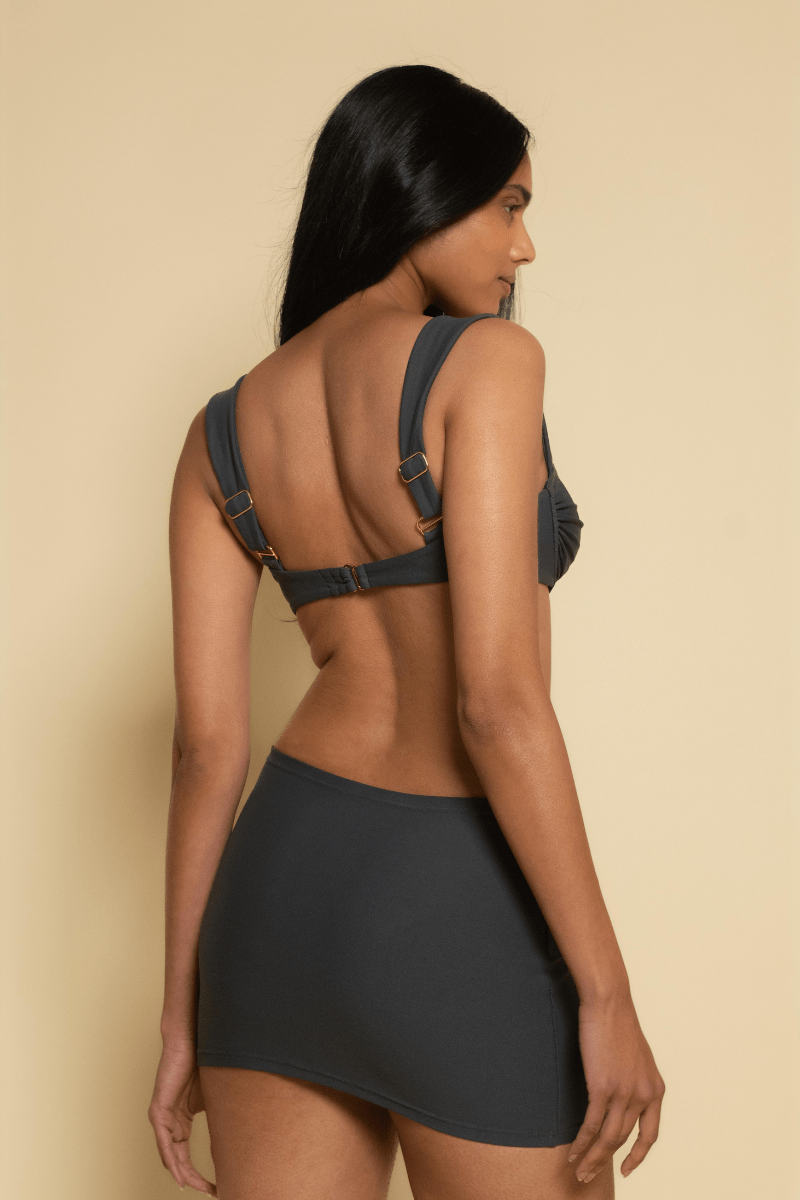 Montce - Charcoal Micro Skirt -