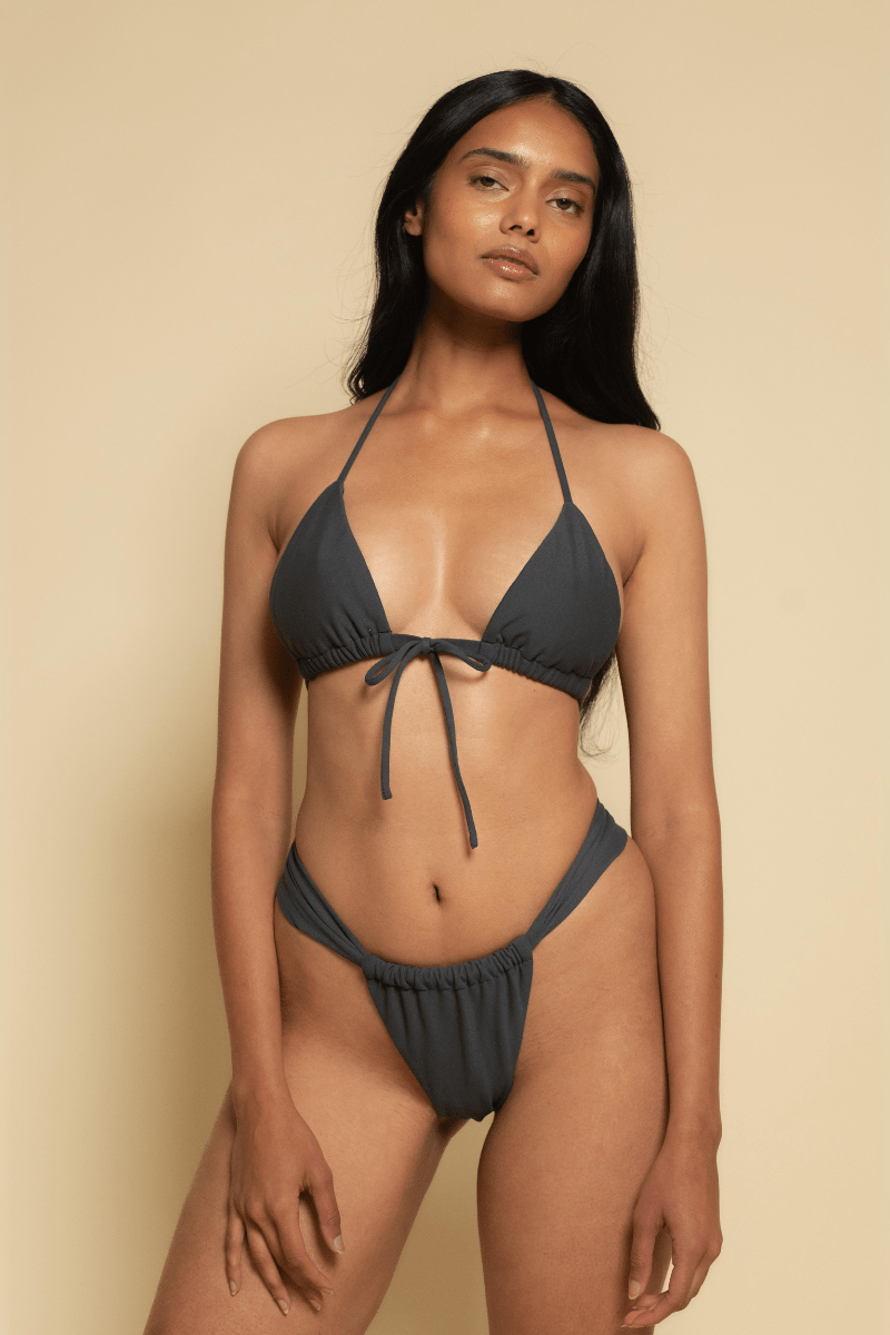 Montce - Charcoal Sandra Bikini Bottom -