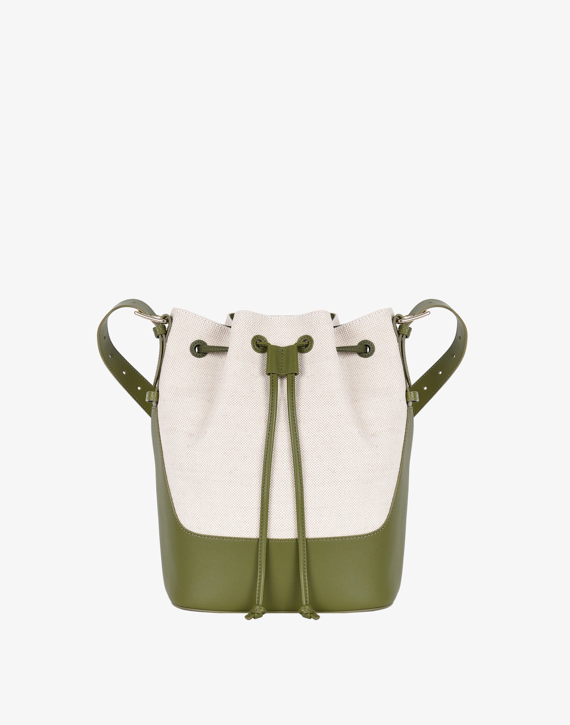 Canvas Cinch Bucket Bag