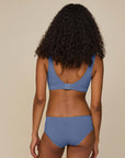 Harper Wilde - Cloud Cotton Scoop Bralette - Cerulean -