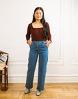 Kate Jeans in Washed Indigo | LOUP