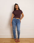 Winona High Rise Stovepipe Jeans - Indigo