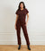 Long James Straight-Leg Work Pant - Coffee