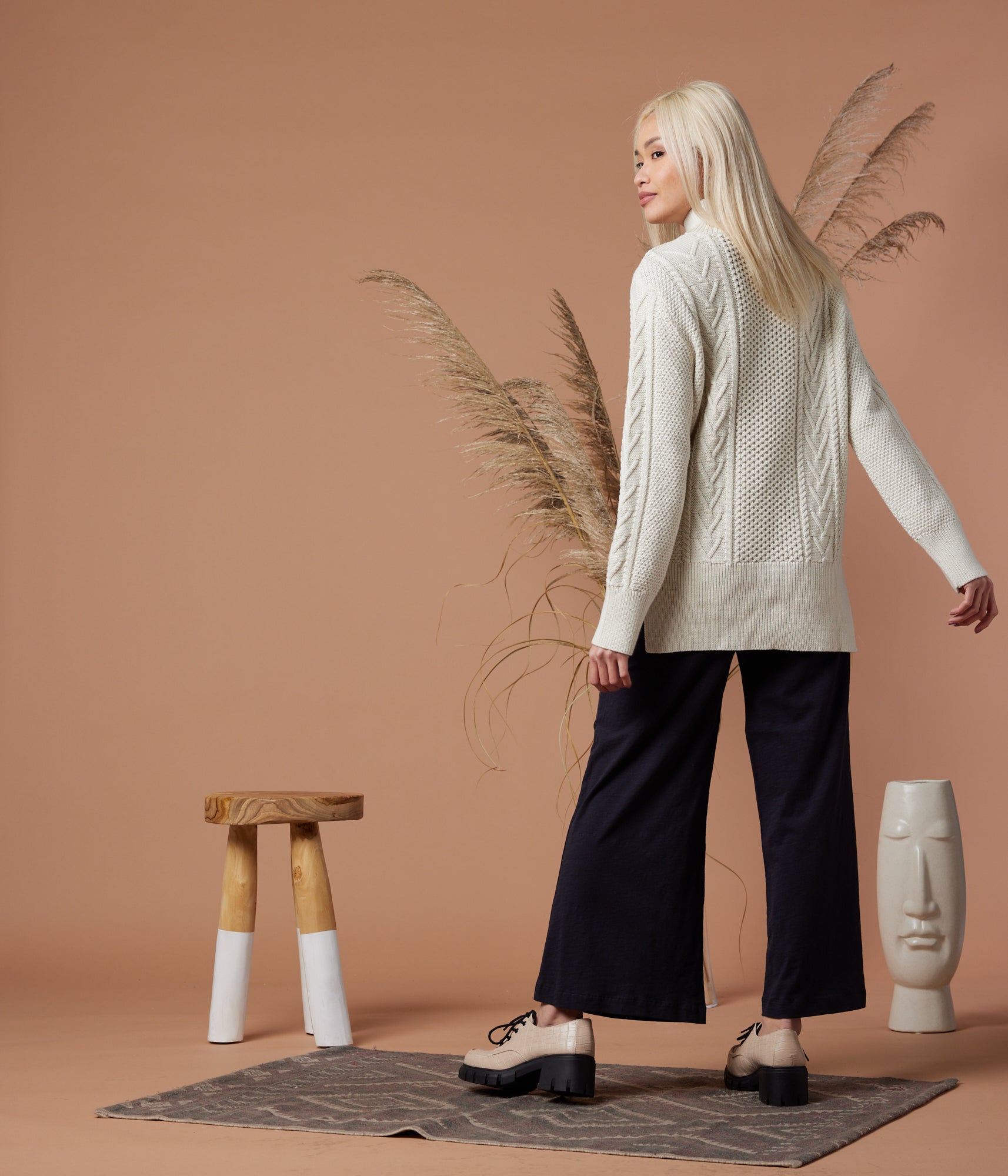 Known Supply - Dallas Sweater - Stone -