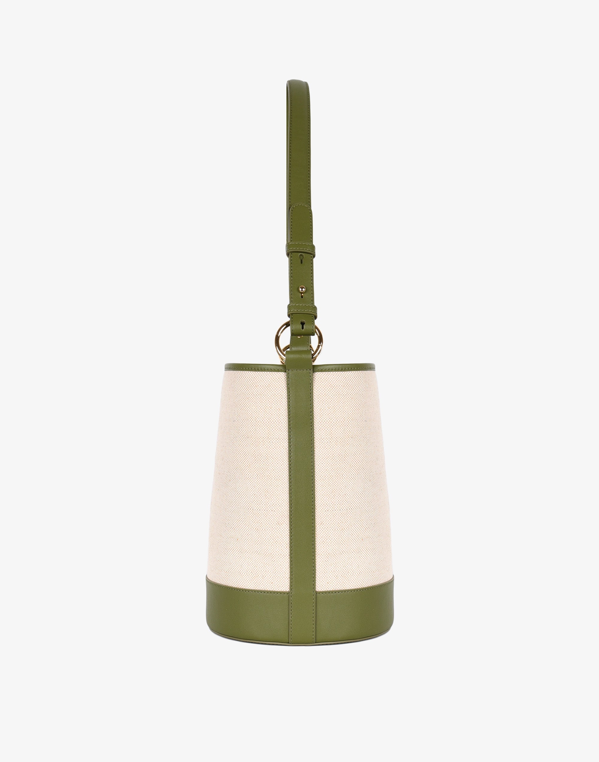 Canvas Convertible Bucket Bag