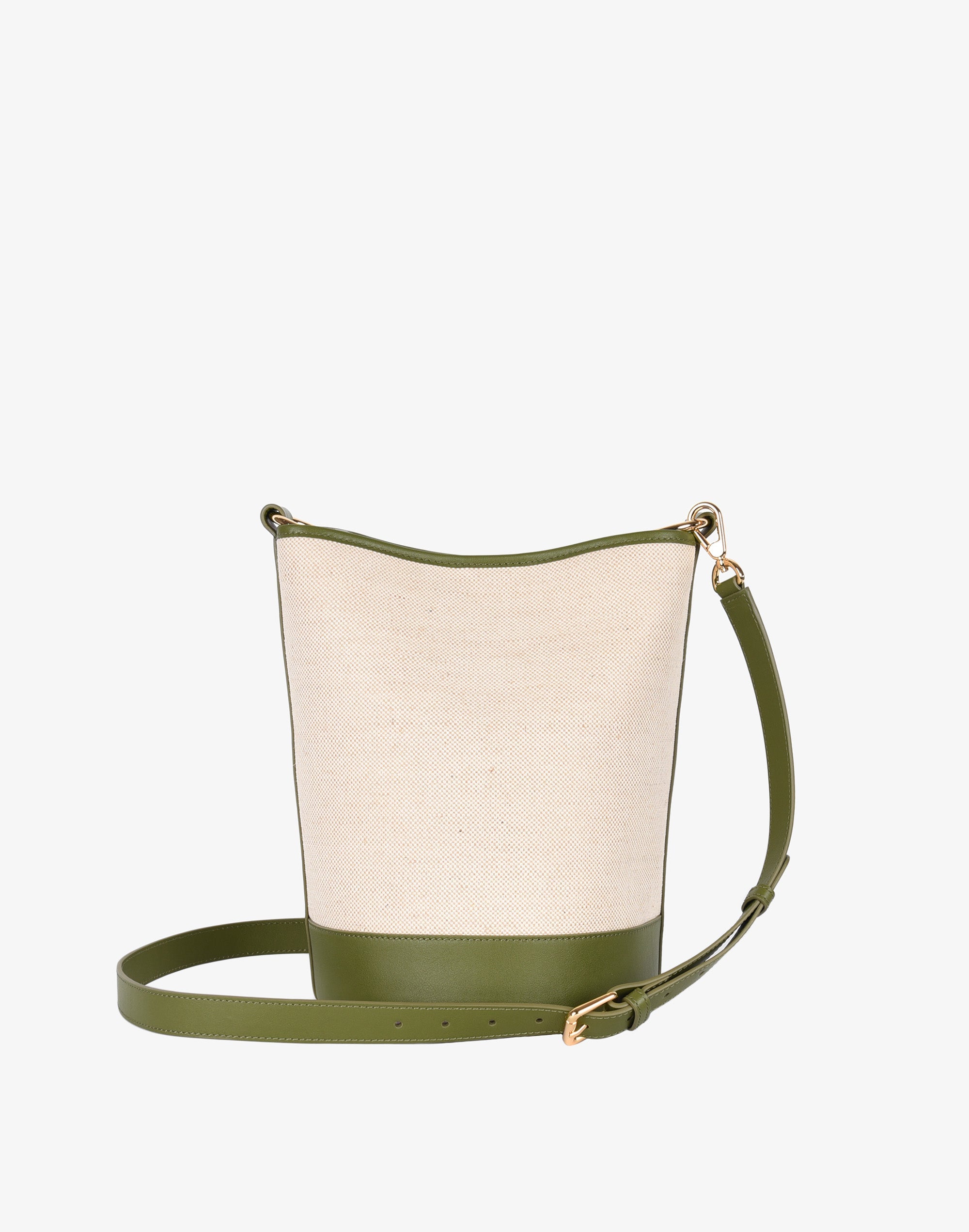 Canvas Convertible Bucket Bag