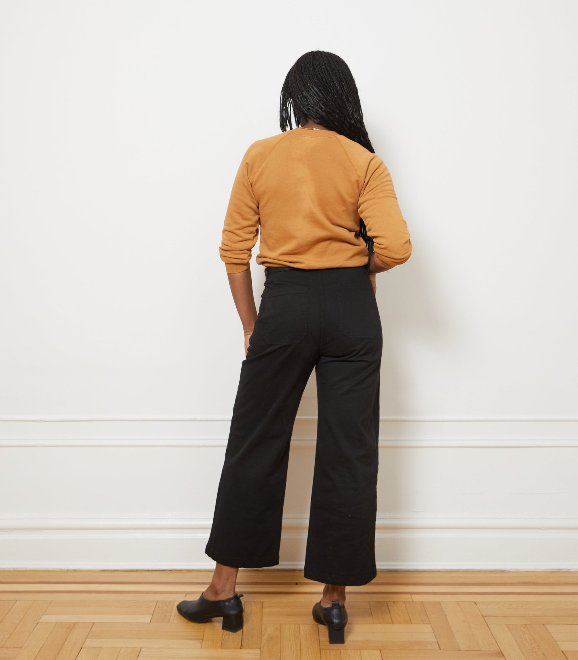 Loup - Nico Crew Neck Sweatshirt - Copper -