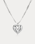 Luv Aj - The Corazon Statement Necklace - Silver