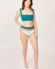 Nomads Swimwear - Bay Swim Bottom - Mint -