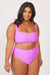 Current Swim Bottom - Fuchsia