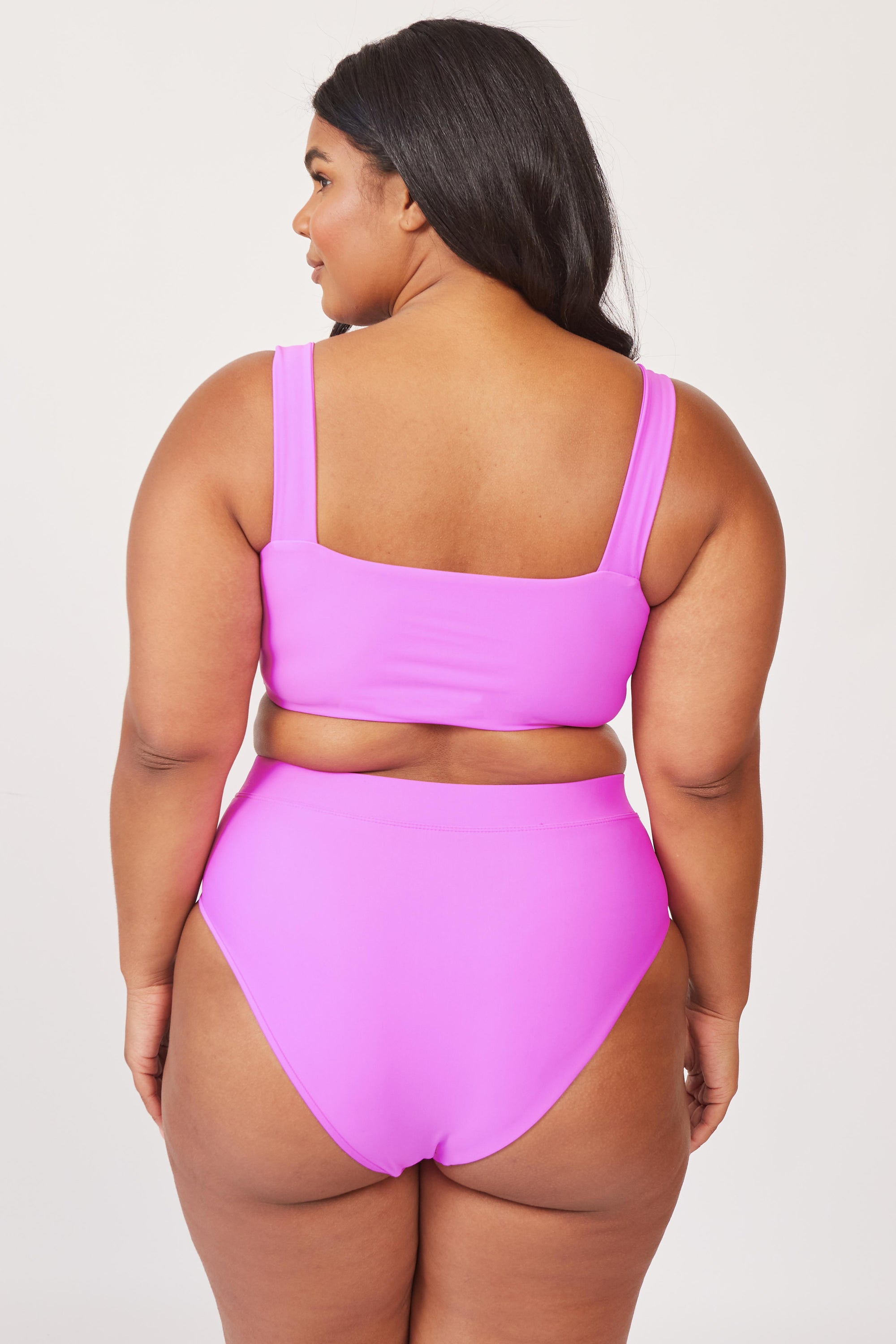 Current Swim Top - Fuchsia