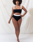 Nomads Swimwear - Current Swim Top - Black -