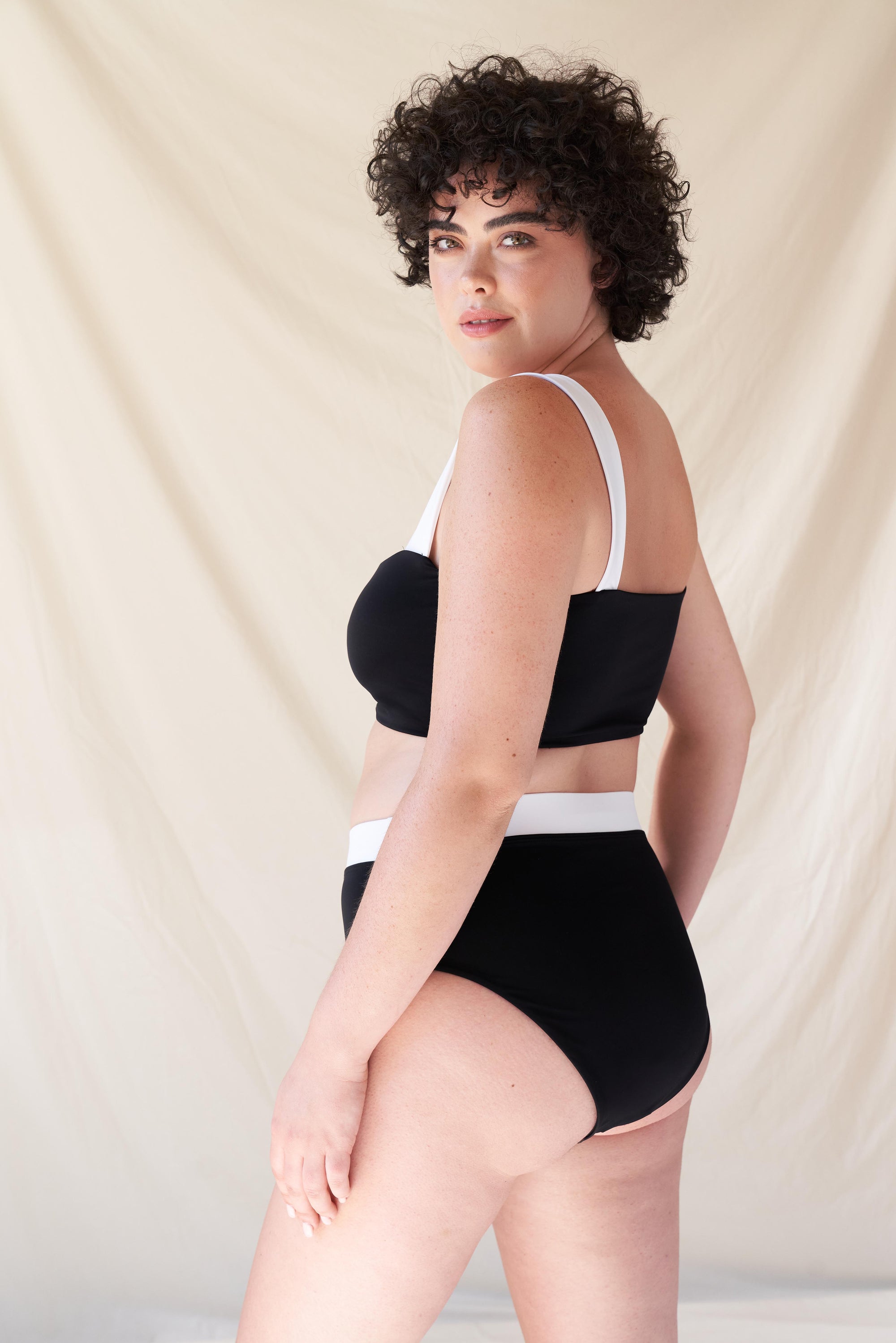 Current Swim Bottom - Black