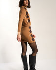 Callahan Knitwear - Dawn Mini Skirt - Chocolate -