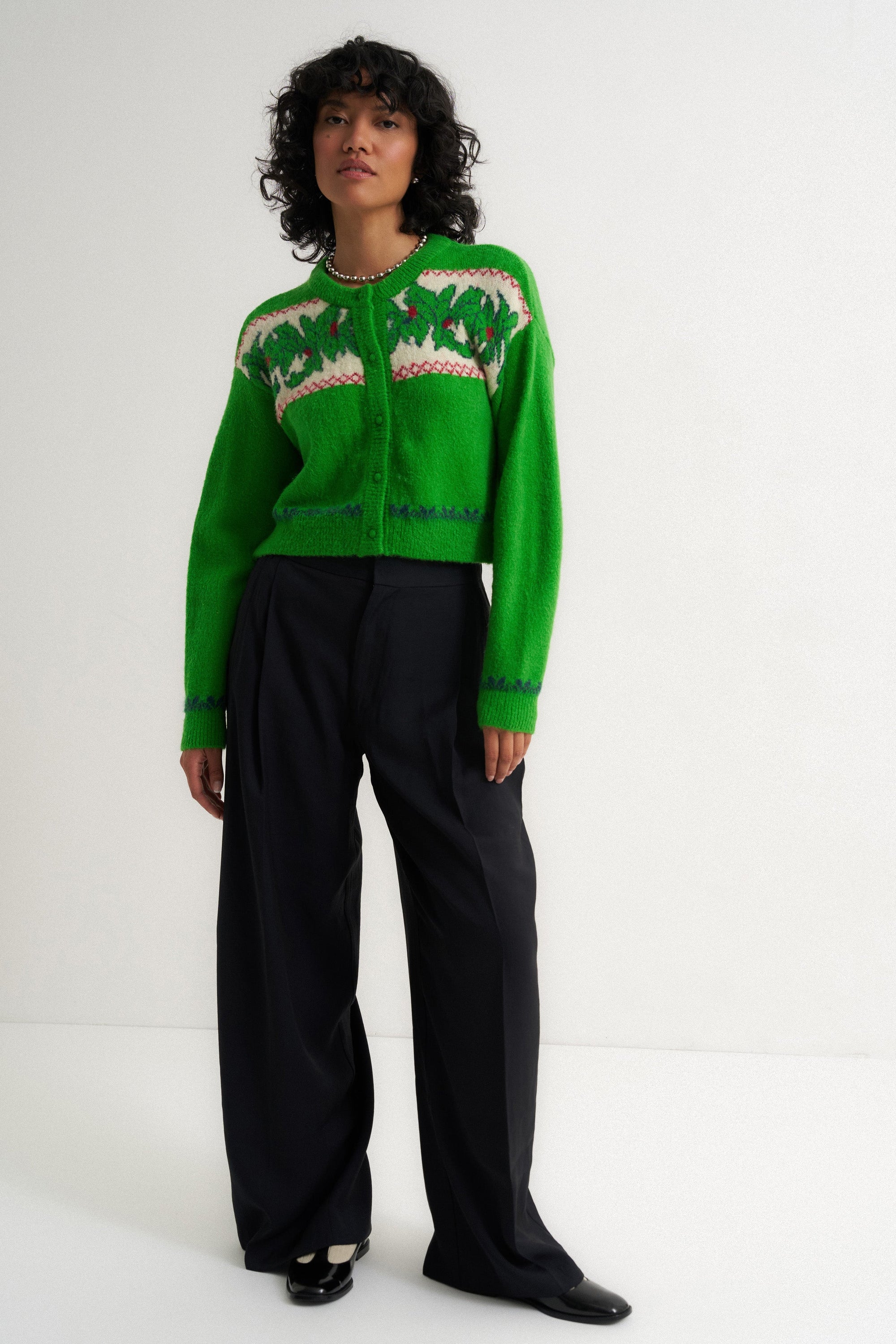 Callahan Knitwear - Deck the Halls Cardigan -