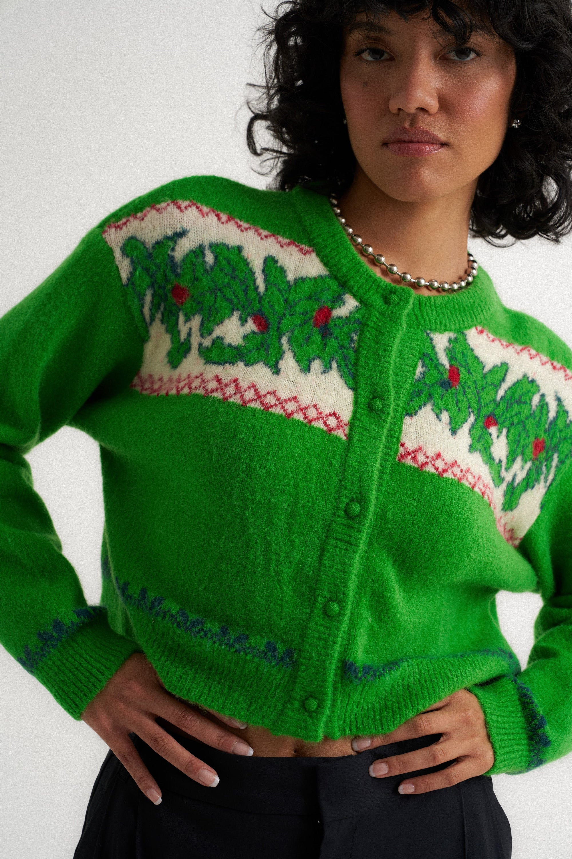 Callahan Knitwear - Deck the Halls Cardigan -