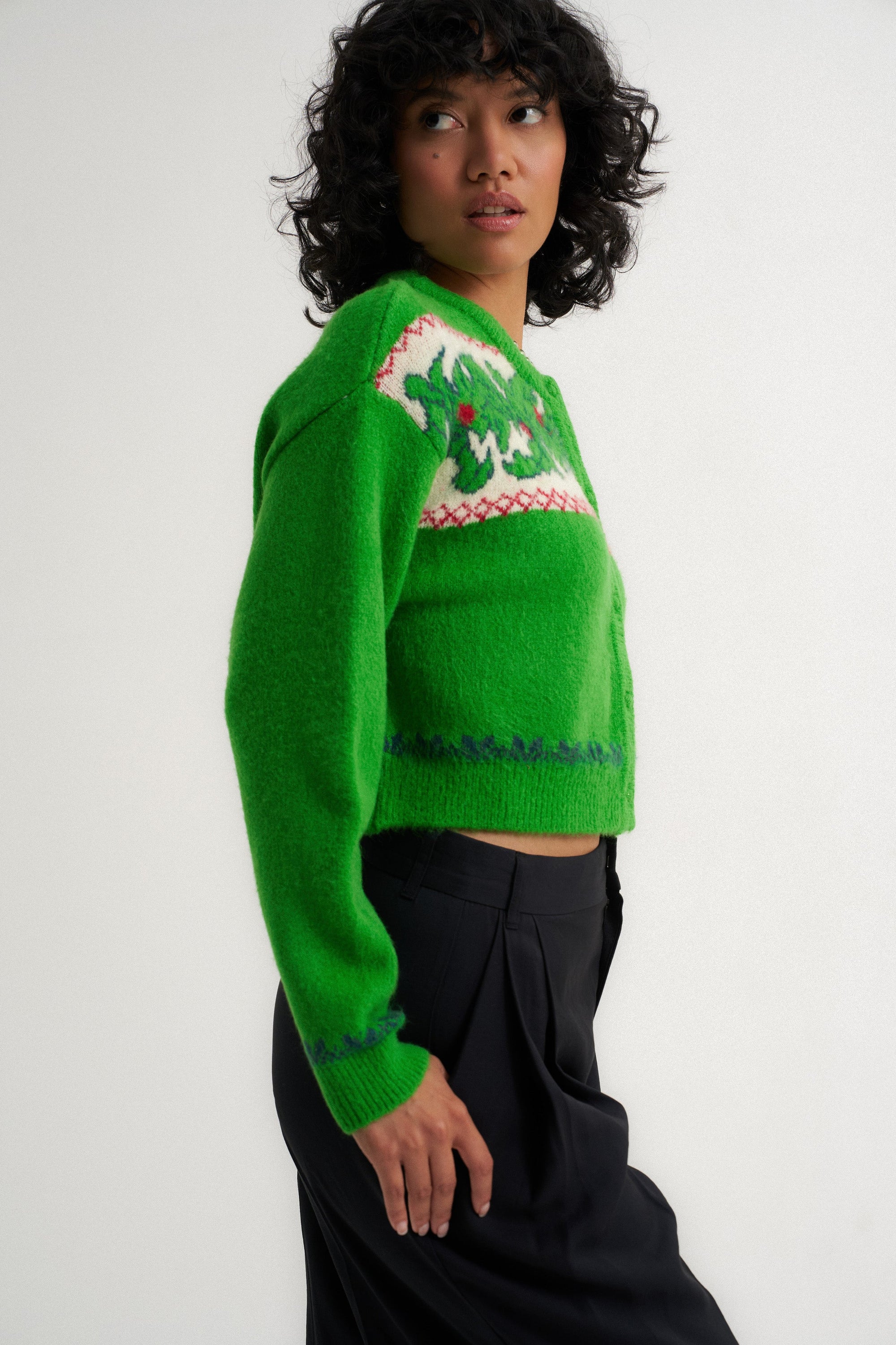 Callahan Knitwear - Deck the Halls Cardigan -